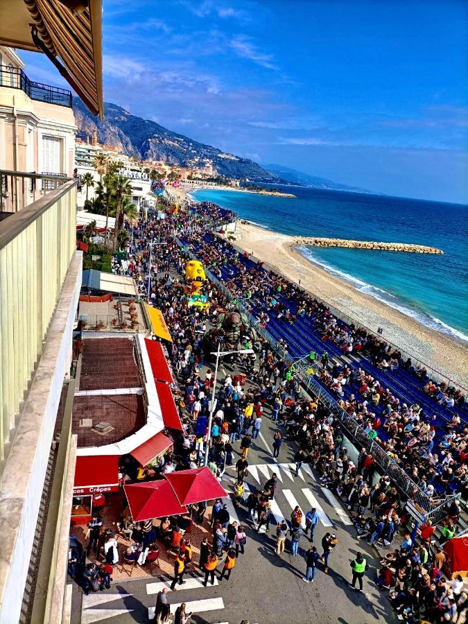Seaviews By Jenni Menton, La Suite, Superbe Front De Mer, Emplacement Avec Terrasse Et Parking! Menton
